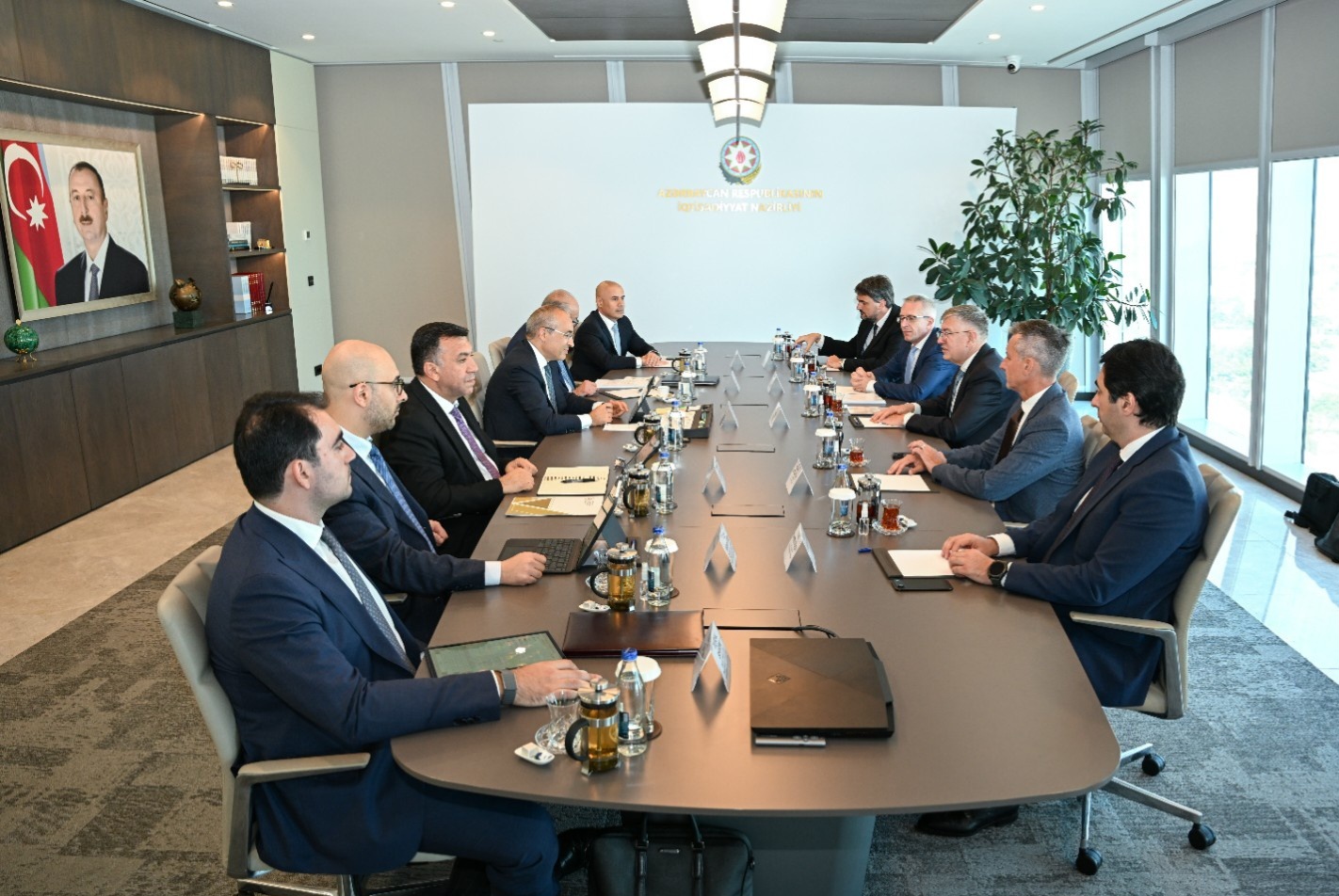 Çex Respublikasının “Agrofert” Şirkətlər Qrupu ilə əməkdaşlıq imkanları müzakirə edilib